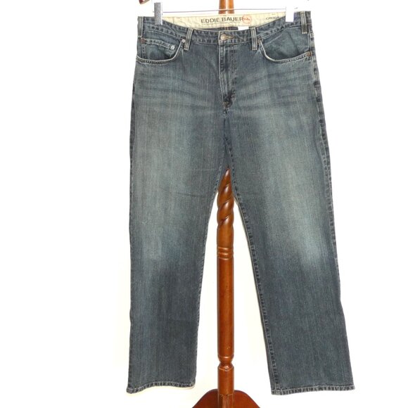 Eddie Bauer Original Straight Leg Denim Jeans - Picture 2 of 6